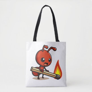 Bolso De Tela Hormiga de fuego