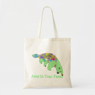 Bolso De Tela Hormigas en su arte verde divertido del animal del