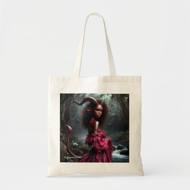 Bolso De Tela Horned demonesses tote bag!! (Frente)