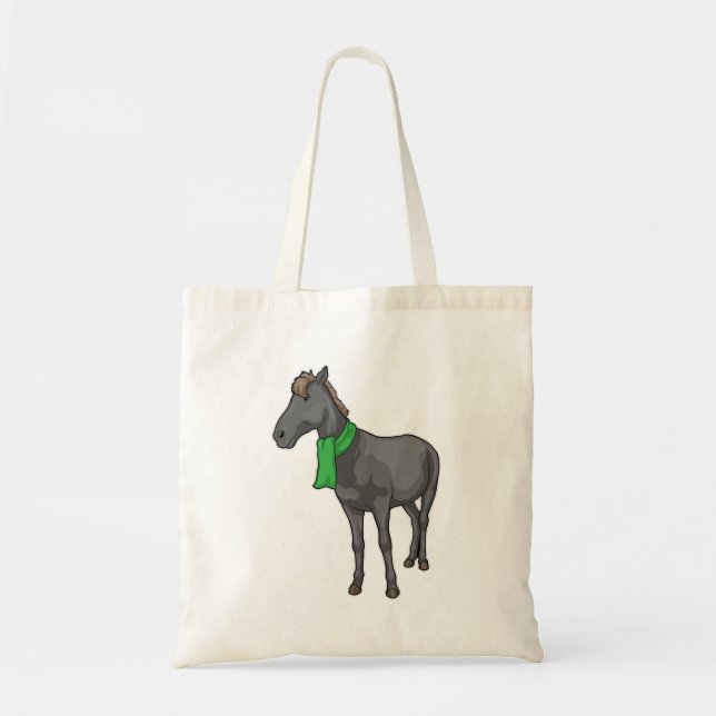 Bolso De Tela Horse Scarf (Frente)