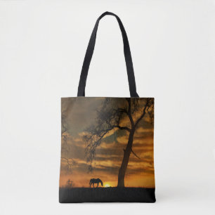 Bolso De Tela Horse Totebag