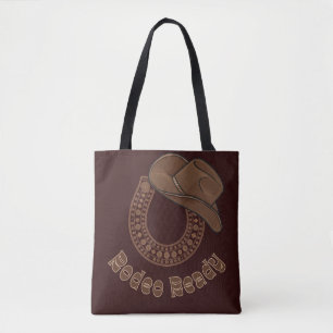 Bolso De Tela Horseshoe Rodeo listo