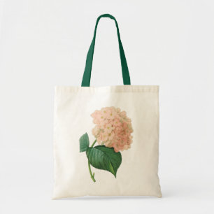 Bolso De Tela Hortensia Flor de Hortensia Rosa Vintage por Redou