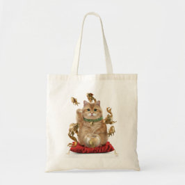 Bolso De Tela Hosico Maneki-neko