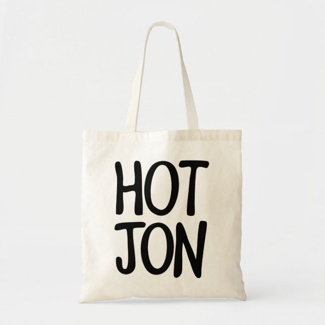 BOLSO DE TELA HOT JON (Frente)