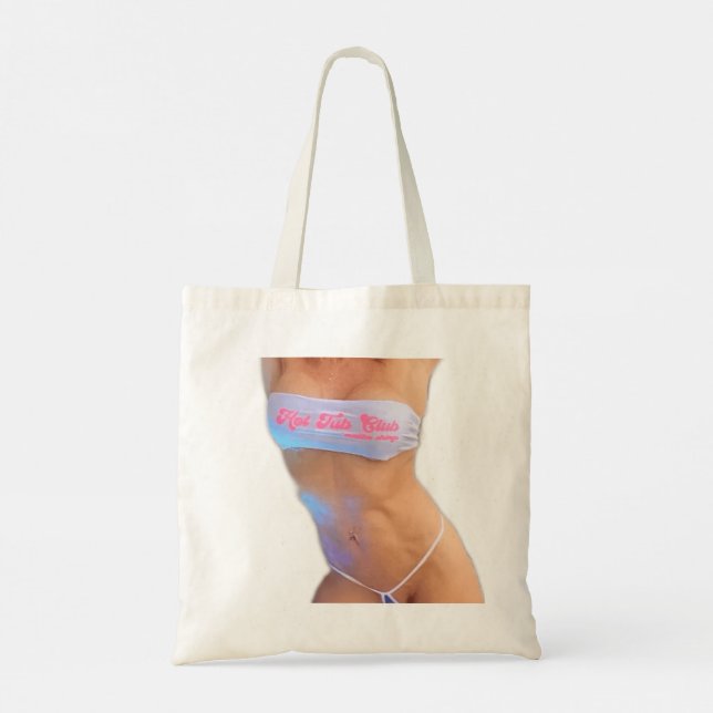Bolso De Tela Hot Tub Club Thunder_Cove (Reverso)