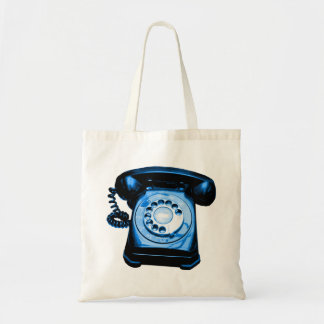 Bolso De Tela Hotline Blue