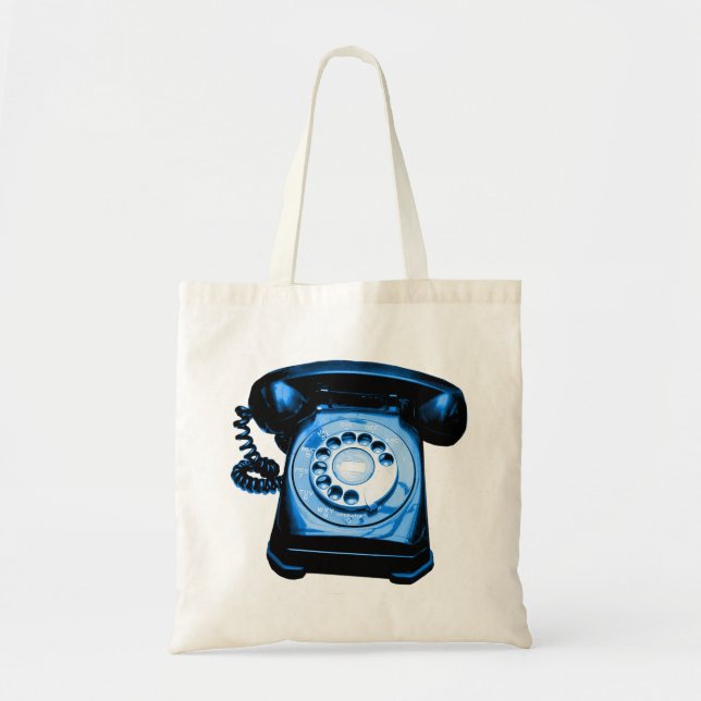 Bolso De Tela Hotline Blue (Frente)