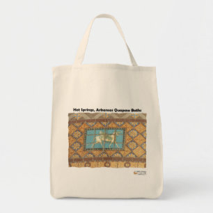 Bolso De Tela HotSprings, AR Quapaw Dome Tiles II Regalos
