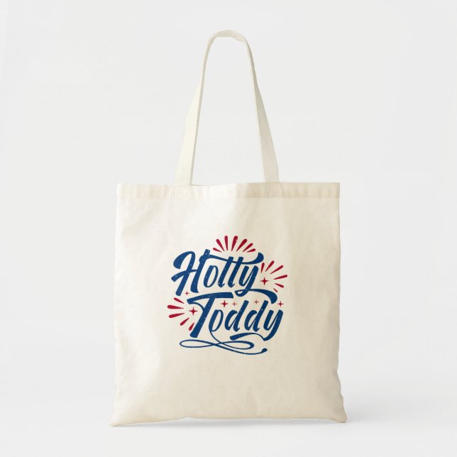 Bolso De Tela Hotty Toddy Typography (Frente)