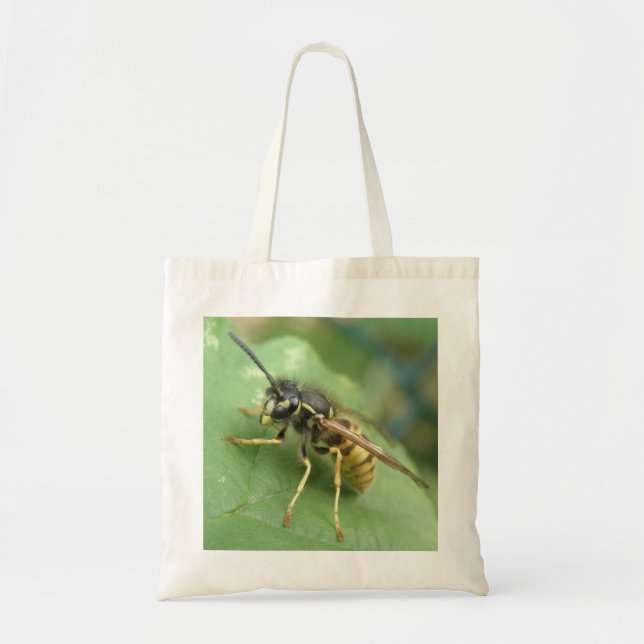 Bolso De Tela Hoverfly Macro Tote Bag (Frente)