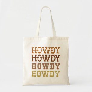 Bolso De Tela Howdy