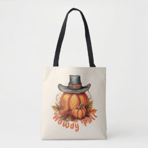Bolso De Tela Howdy Fall - Rústicos Vibes otoñales