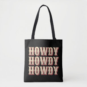 Bolso De Tela Howdy Howdy
