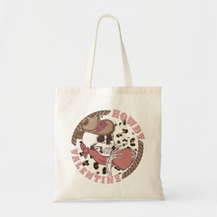 Bolso De Tela Howdy Valentine Skeleton