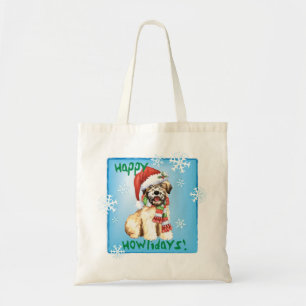 Bolso De Tela Howlidays feliz de trigo