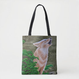 Bolso De Tela Howling Coyote