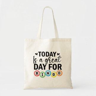 Bolso De Tela Hoy es un Gran Día para el Bingo