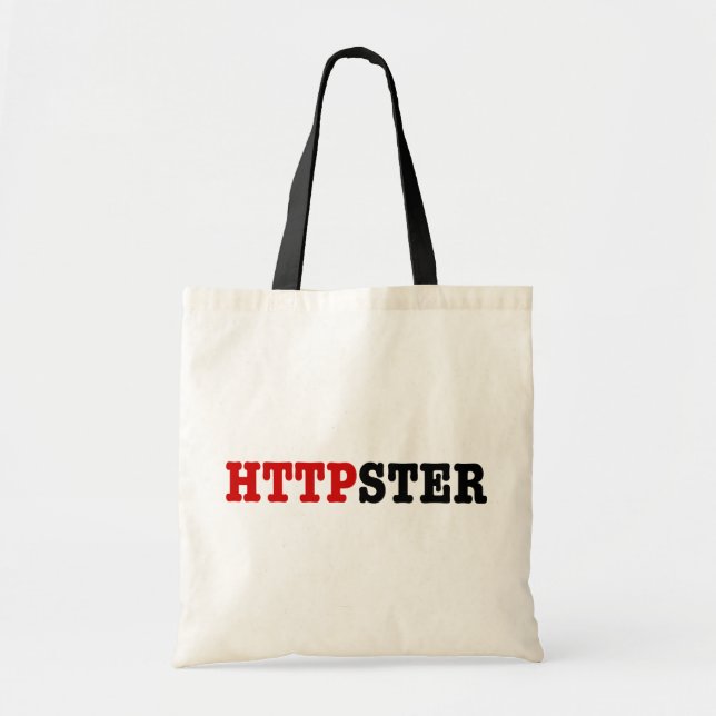 BOLSO DE TELA HTTPSTER (Frente)
