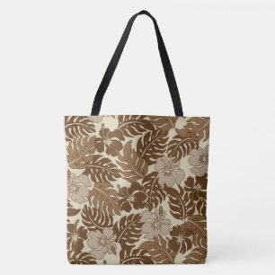Bolso De Tela Huakini Bay Hawaiian Hibiscus Vintage Beach Bag