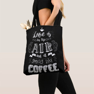 Bolso De Tela Huele a café