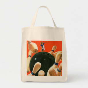 Bolso De Tela Huelga que rueda