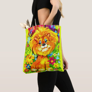 Bolso De Tela huella dandy de león
