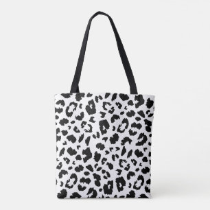 Bolso De Tela huella de leopardo de personalizable