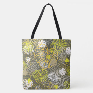 Bolso De Tela Huella de palma