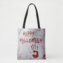 Bolso De Tela Huella Sangrienta Halloween