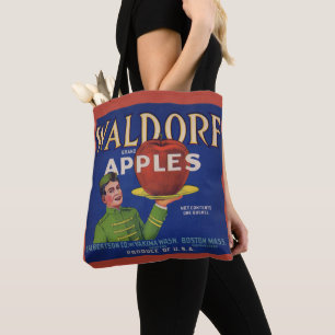 Bolso De Tela Huellas Waldorf de 1920