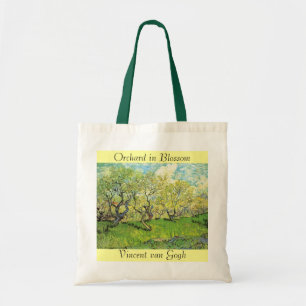 Bolso De Tela Huerto en flor de Vincent van Gogh.