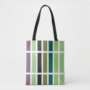 Bolso De Tela Hues negros morados verdes
