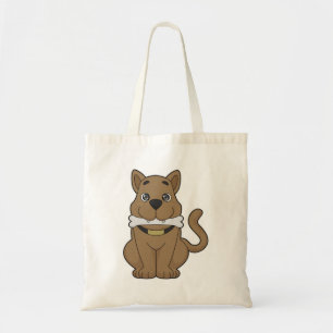 Bolso De Tela Hueso de perro