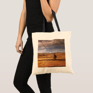 Bolso De Tela Huesos de Búfalo Arados por Harvey Thomas Dunn