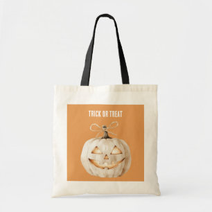 Bolso De Tela Huesos de calabaza naranja