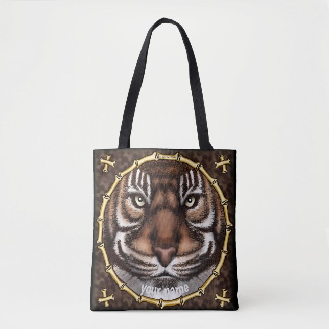Bolso De Tela Huesos de tigre (Anverso)
