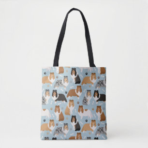 Bolso De Tela Huesos y patas