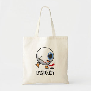 Bolso De Tela Huéspedes divertidos en hockey sobre hielo Pun dep