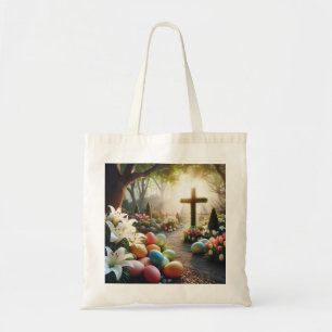 Bolso De Tela Huevo cruzado/de Pascua/Lilly