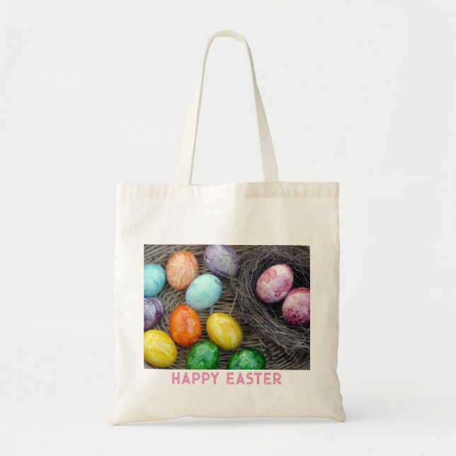 Bolso De Tela Huevo de Pascua (Frente)