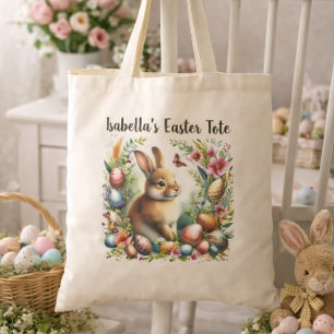 Bolso De Tela Huevo de Pascua