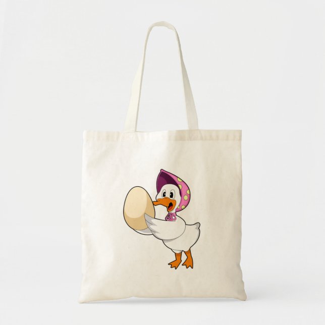 Bolso De Tela Huevo de pato (Frente)