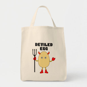 Bolso De Tela Huevo desviado