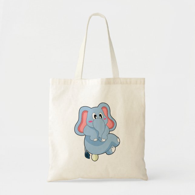 Bolso De Tela Huevo elefante (Frente)