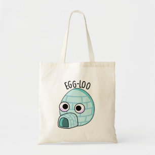 Bolso De Tela Huevo-loo Funny Egg Pun