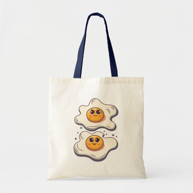 Bolso De Tela Huevos fritos (Frente)