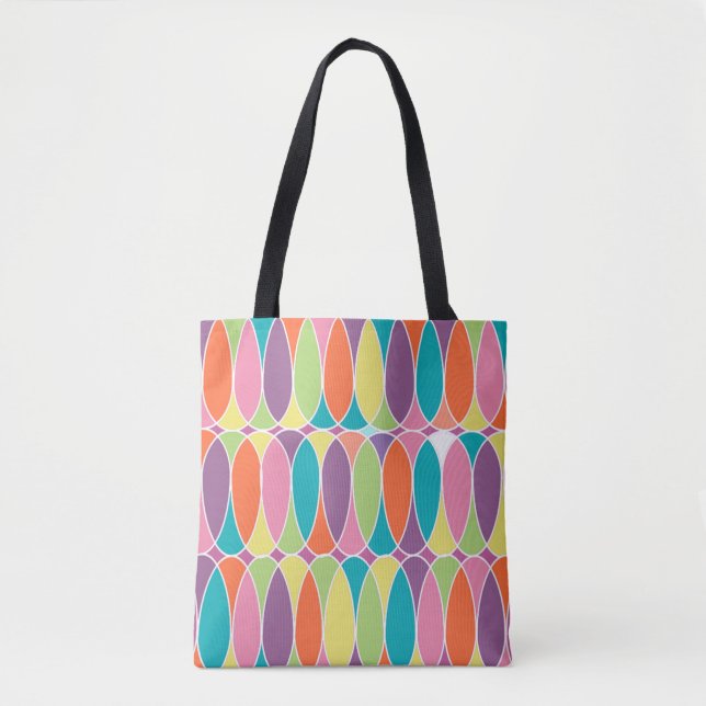 Bolso De Tela Huevos superpuestos (Anverso)