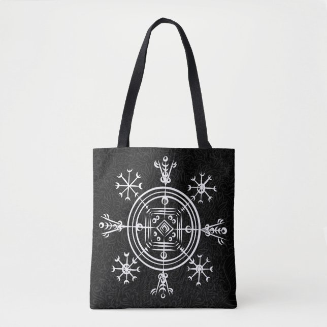 Bolso De Tela Hulinhjálmur - Norse Sigil la invisibilidad (Anverso)