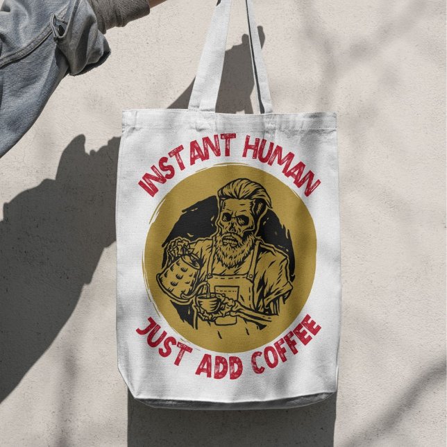 Bolso De Tela Humano Instantáneo, simplemente agregue café - Eme (Subido por el creador)